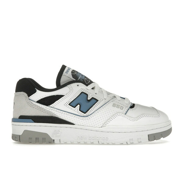 New Balance ニュー平衡にする メンズ スニーカー  【New Balance 550 White Heron Blue Grey Matter】  大きさ US_9(27.0珊) White/Heron Blue/Grey Matter