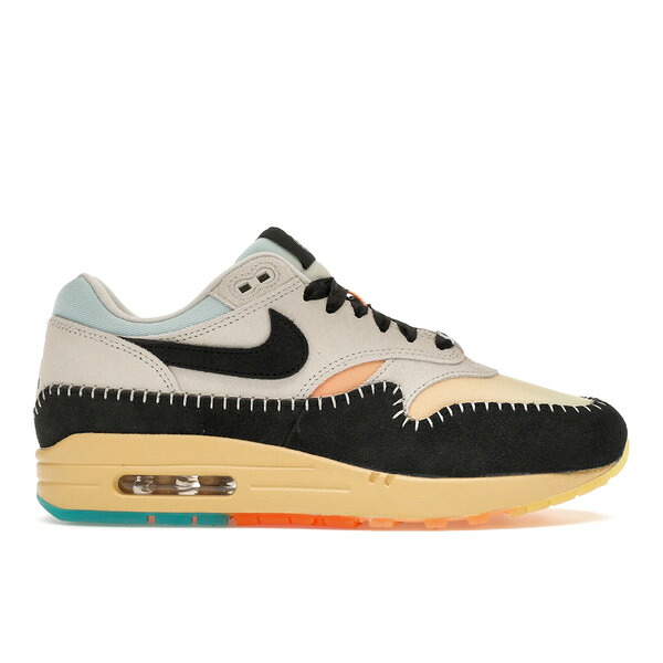 Nike ナイキ メンズ スニーカー  【Nike Air Max 1 \u002787 N7 (2024)】  大きさ US_5.5(23.5珊) Light Bone/Black-Dusty Cactus-Bright Mandarin-Tour Yellow-Sesame