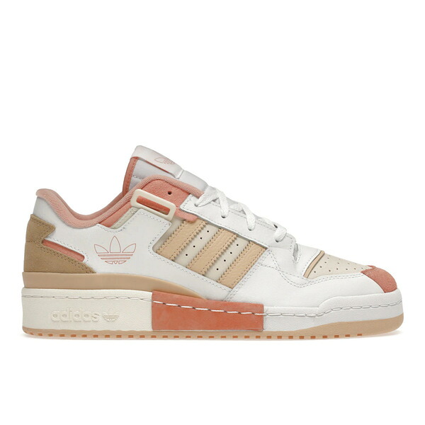 adidas アディダス メンズ スニーカー  【adidas Forum Exhibit Low Amber】  大きさ US_6(24.0珊) Footwear White/Cream White/Amber