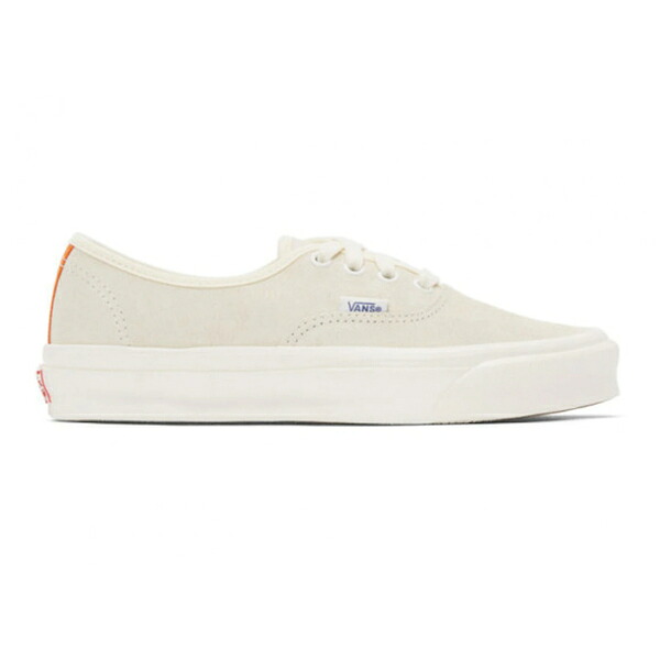 Vans バンズ メンズ スニーカー  【Vans OG Authentic LX Antique White】  大いさ US_6(24.0糎) Antique White/Persimmon Orange