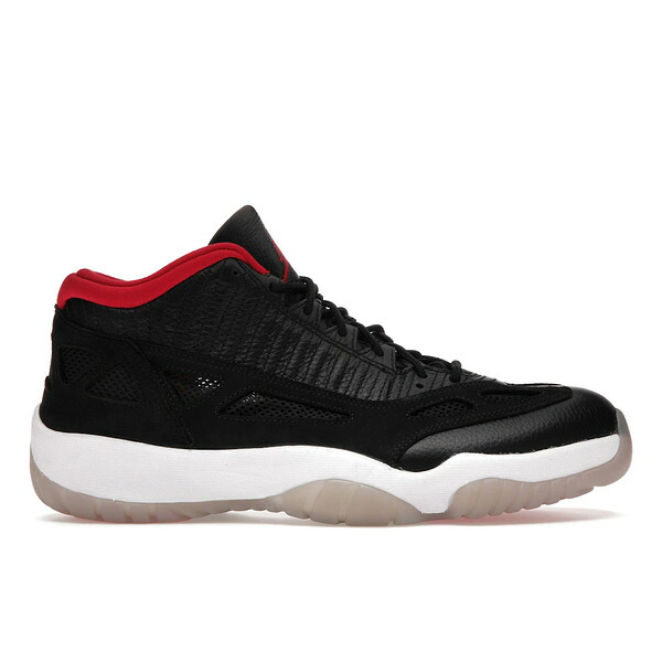 Jordan ジョーダン メンズ スニーカー  【Jordan 11 Retro Low IE Bred (2021)】  大きさ US_M_15 Black/White-True Red