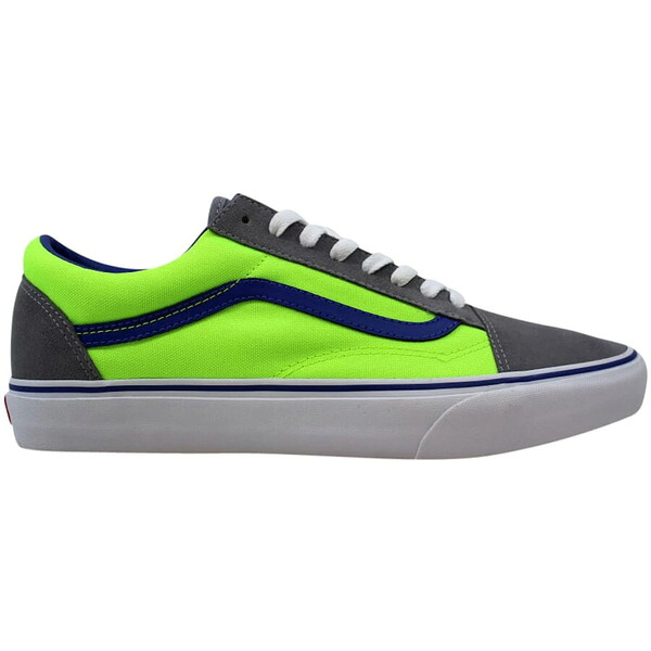 Vans バンズ メンズ スニーカー  【Vans Old Skool Brite Frost Gray】  大きさ US_7(25.0珊) Frost Gray/Neon Green