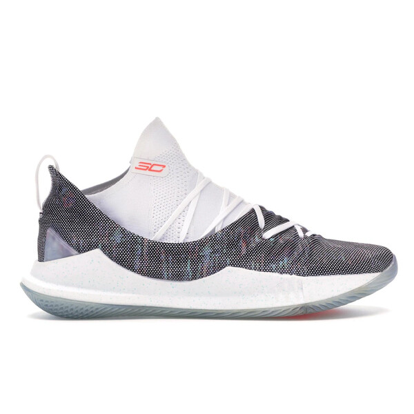 Under Armour アンダーアーマー メンズ スニーカー  【Under Armour Curry 5 Welcome Home】  大きさ US_12(30.0珊) White/White-Neon Coral