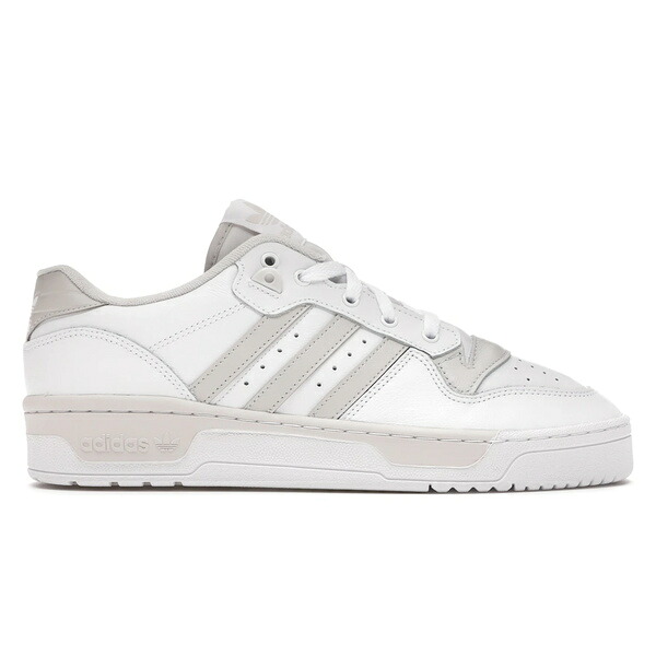 adidas アディダス メンズ スニーカー  【adidas Rivalry Low Cloud White Grey One】  大きさ US_9.5(27.5珊) Cloud White/Cloud White/Grey One