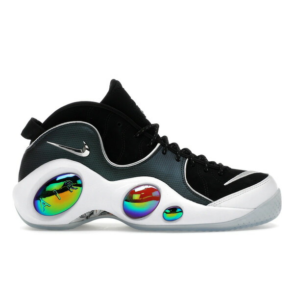 Nike ナイキ メンズ スニーカー  【Nike Air Zoom Flight 95 Mighty Swooshers】  大きさ US_8(26.0珊) Black/Metallic Silver-White-Multi-Color