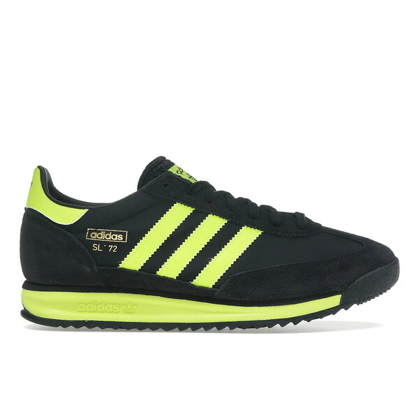 adidas アディダス メンズ スニーカー  【adidas SL72 Solar Yellow】  大きさ US_M_4 Core Black/Solar Yellow/Gold Metallic