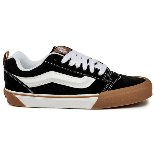 Vans バンズ メンズ スニーカー  【Vans Knu Skool Gum Bumper Black】  大いさ US_M_3.5 Black/Gum