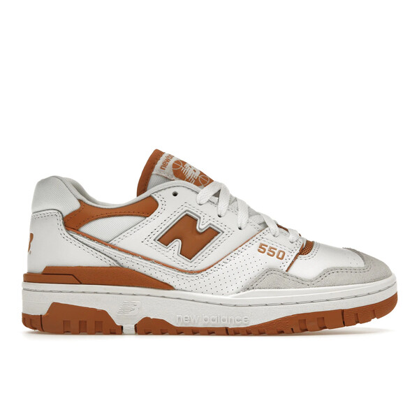 New Balance ニュー平衡にする メンズ スニーカー  【New Balance 550 Burnt Orange】  大きさ US_M_4.5 White/Sepia/Rain Cloud