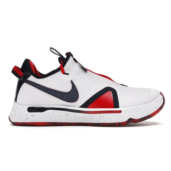 Nike ナイキ メンズ スニーカー  【Nike PG 4 USA】  大きさ US_12(30.0珊) White/Obsidian-University Red