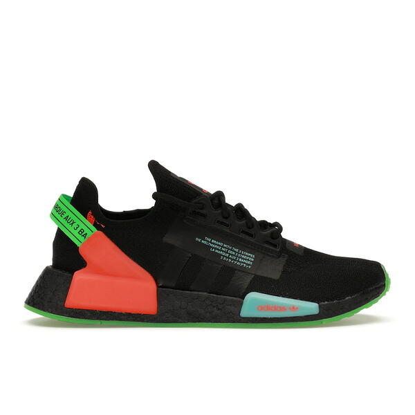 adidas アディダス メンズ スニーカー  【adidas NMD R1 V2 Glow Black Sonic Ink】  大きさ US_11.5(29.5珊) Core Black/Core Black/Sonic Ink