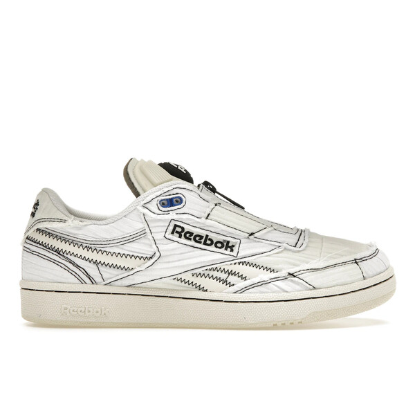 Reebok リーボック メンズ スニーカー  【Reebok Club C 85 Pump Market White】  大いさ US_10.5(28.5糎) White/Chalk/Core Black
