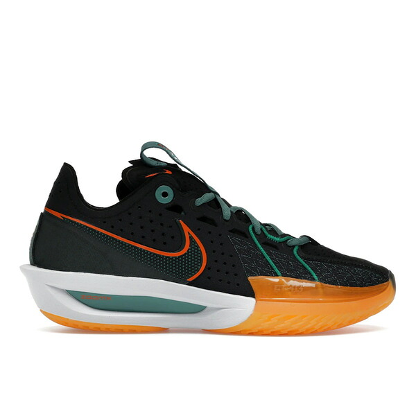 Nike ナイキ メンズ スニーカー  【Nike Air Zoom GT Cut 3 Nike University Swoosh Squad】  大きさ US_M_4.5 Black/Malachite-Vintage Green-Bicoastal-Sundial