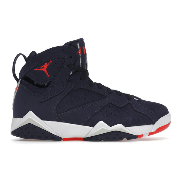 Jordan ジョーダン メンズ スニーカー  【Jordan 7 Retro Quai 54 (2022)】  大いさ US_M_13 Neutral Indigo/Bright Crimson-White-Light Bone