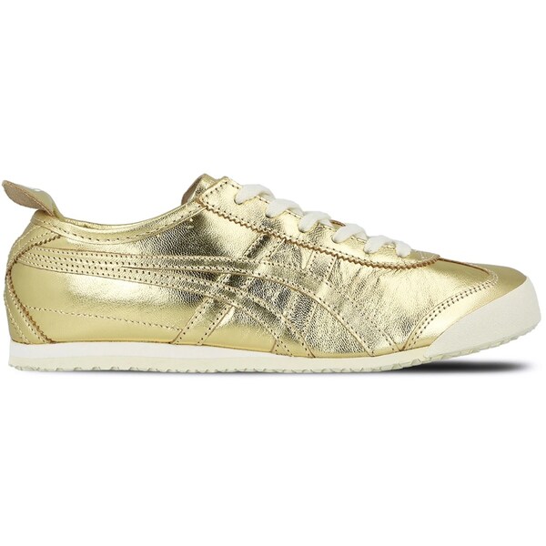 ASICS アシックス メンズ スニーカー  【Onitsuka Tiger Mexico 66 Metallic Gold】  大きさ US_9(27.0珊) Metallic Gold/Egret