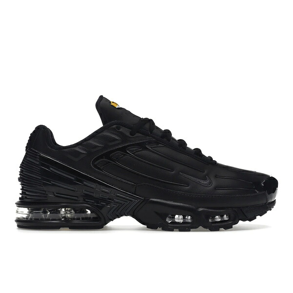 Nike ナイキ メンズ スニーカー  【Nike Air Max Plus 3 Leather Black】  大きさ US_11(29.0珊) Black/Dark Smoke Grey