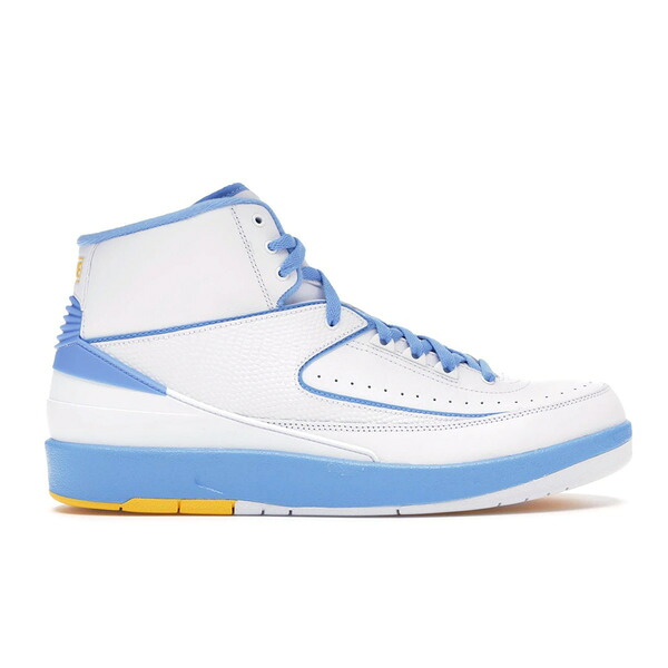 Jordan ジョーダン メンズ スニーカー  【Jordan 2 Retro Melo (2018)】  大きさ US_7.5(25.5珊) White/University Blue-Varsity Maize