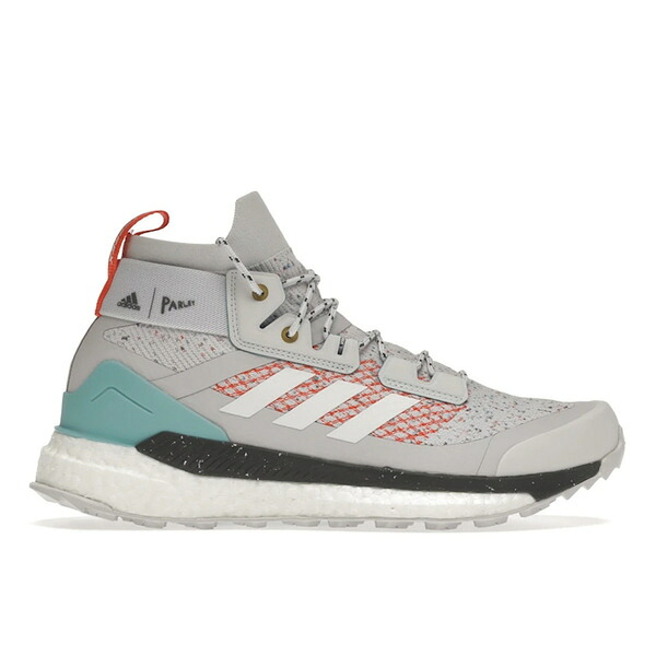 adidas アディダス メンズ スニーカー  【adidas Terrex Free Hiker Parley Grey】  大きさ US_8(26.0糎) Dash Grey/Cloud White/True Orange