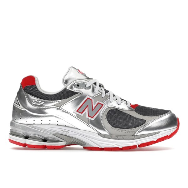 New Balance ニュー平衡にする メンズ スニーカー  【New Balance 2002R DTLR Tinsel】  大いさ US_11(29.0糎) Silver/Red/White