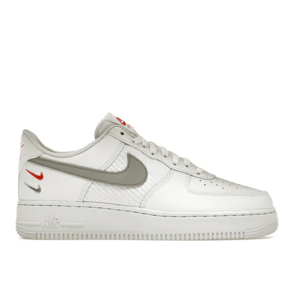 Nike ナイキ メンズ スニーカー  【Nike Air Force 1 Low \u002707 SE Double Swoosh White Picante】  大きさ US_6(24.0糎) White/Picante Red/Wolf Grey