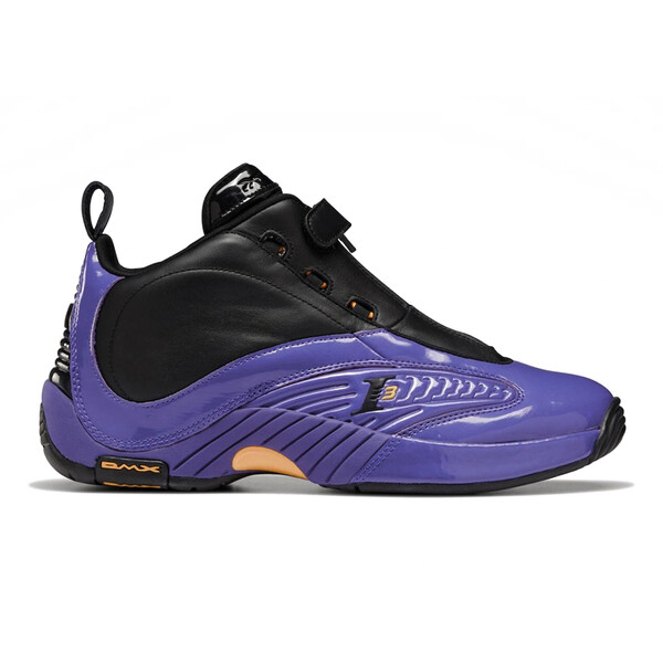 Reebok リーボック メンズ スニーカー  【Reebok Answer IV Lakers】  大いさ US_8(26.0糎) Black/Purple-Yellow