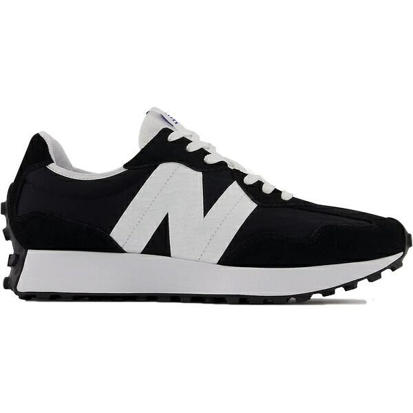 New Balance ニュー平衡にする メンズ スニーカー  【New Balance 327 Black White N】  大いさ US_M_4.5 Black/White