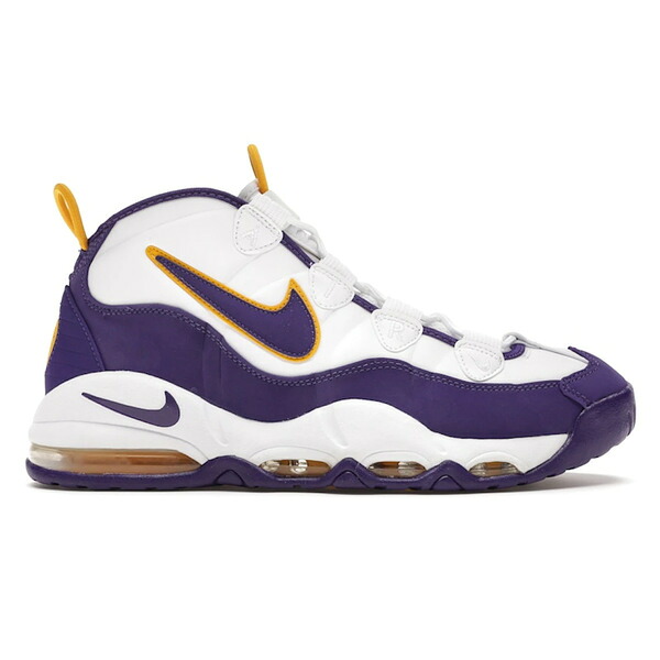 Nike ナイキ メンズ スニーカー  【Nike Air Max Uptempo Lakers Derek Fisher】  大きさ US_7(25.0珊) White/Court Purple-White-White
