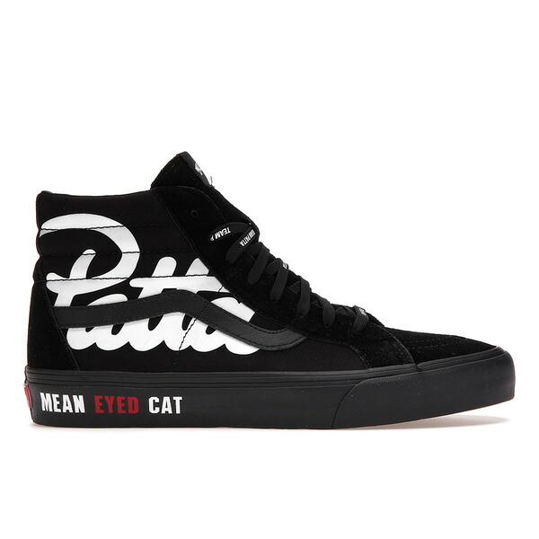 Vans バンズ メンズ スニーカー  【Vans UA Sk8-Hi Reissue VLT LX Patta Mean Eyed Cat Black】  大きさ US_7.5(25.5珊) Black/Black