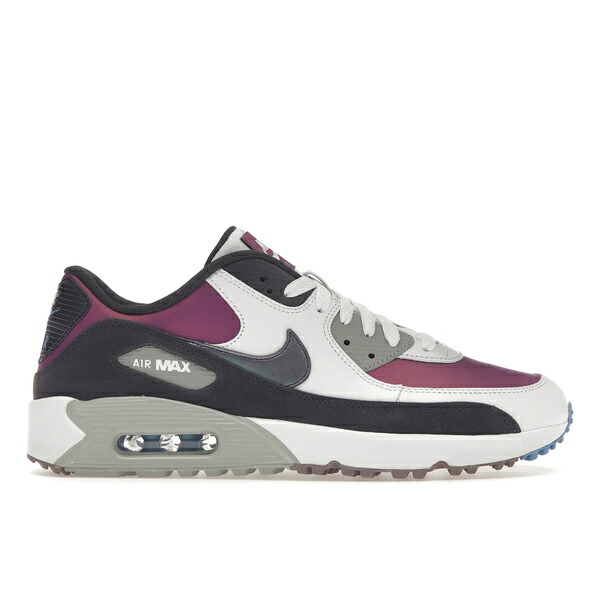 Nike ナイキ メンズ スニーカー  【Nike Air Max 90 Golf Cave Purple】  大いさ US_7(25.0糎) White/Purple Smoke/University Blue/Cave Purple