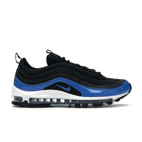 Nike ナイキ メンズ スニーカー  【Nike Air Max 97 Black Blue Nebula】  大いさ US_7(25.0糎) Black/Blue Nebula-Wolf Grey-White