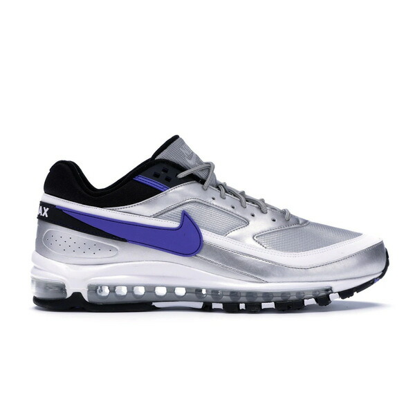 Nike ナイキ メンズ スニーカー  【Nike Air Max 97/BW Metallic Silver Persian Violet】  大きさ US_10.5(28.5珊) Metallic Silver/Persian Violet-Black