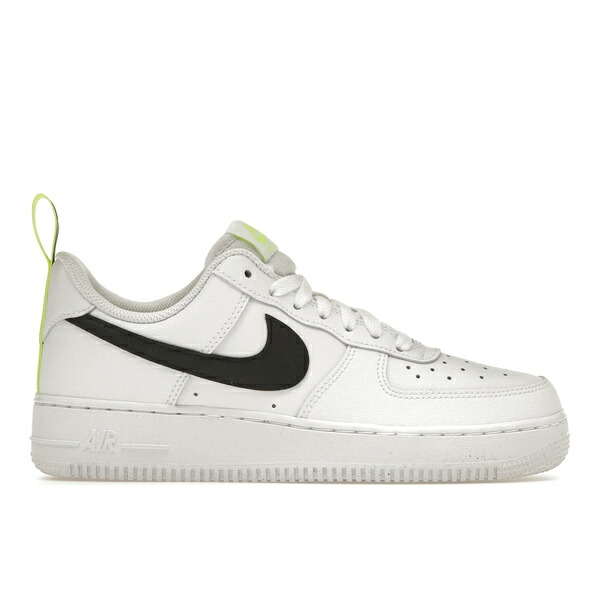 Nike ナイキ メンズ スニーカー  【Nike Air Force 1 Low \u002707 White Volt Black】  大きさ US_7.5(25.5珊) White/Volt/Black