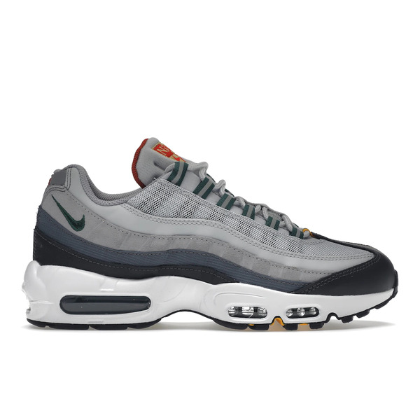 Nike ナイキ メンズ スニーカー  【Nike Air Max 95 Pure Platinum Gorge Green】  大いさ US_7.5(25.5糎) Pure Platinum/University Gold/Cinnabar/Gorge Green