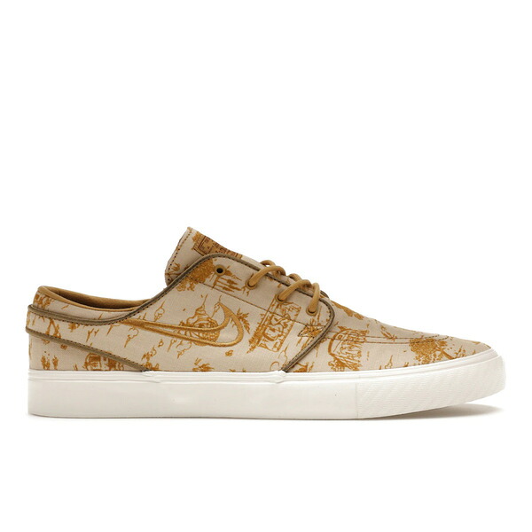 Nike ナイキ メンズ スニーカー  【Nike SB Zoom Stefan Janoski OG+ City of Style】  大いさ US_5.5(23.5糎) Sesame/Flat Gold/Bronzine/Sail/Court Blue/Gum Light Brown