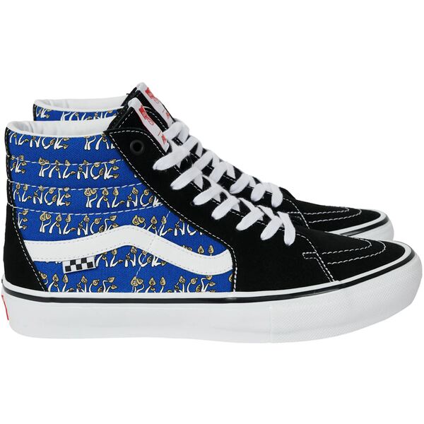 Vans バンズ メンズ スニーカー  【Vans Skate Sk8-Hi Palace Shroom Pack Blue】  大いさ US_9.5(27.5糎) Black/Blue/White