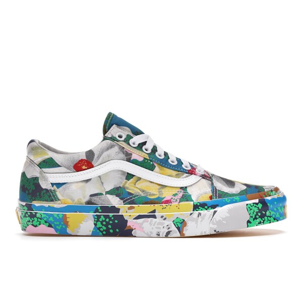 Vans バンズ メンズ スニーカー  【Vans Old Skool KENZO Floral Yellow】  大きさ US_M_4.5 Floral Yellow/True White