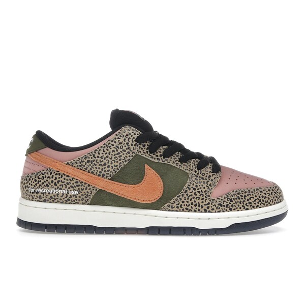 Nike ナイキ メンズ スニーカー  【Nike SB Dunk Low Arts-Rec】  大きさ US_M_4.5 Khaki/Amber Brown-Rough Green-Rust Pink-Black-Sail