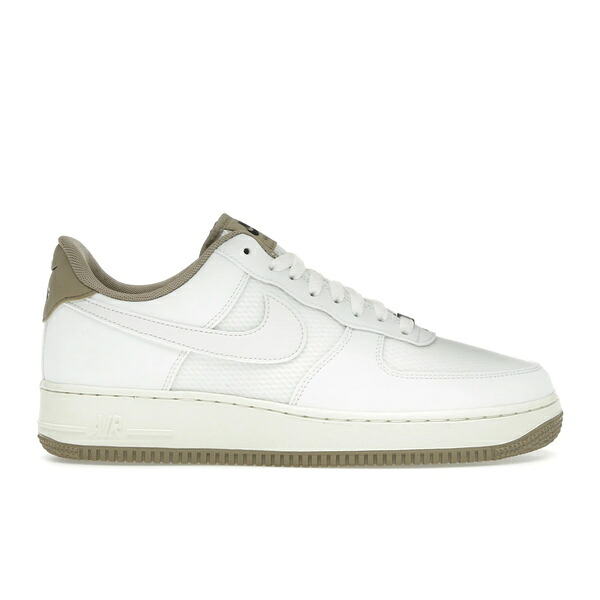 Nike ナイキ メンズ スニーカー  【Nike Air Force 1 Low \u002707 LV8 Summit White Khaki】  大きさ US_9.5(27.5珊) Summit White/Khaki/Coconut Milk/Summit White