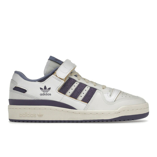 adidas アディダス メンズ スニーカー  【adidas Forum 84 Low College Purple】  大いさ US_9.5(27.5糎) Footwear White/Team College Purple/Cream