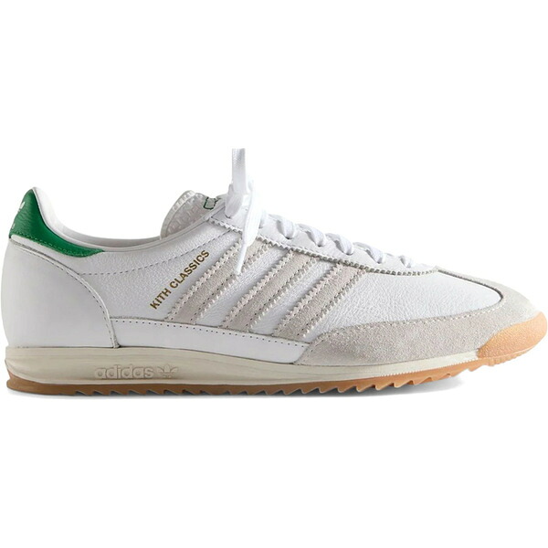 adidas アディダス メンズ スニーカー  【adidas SL 72 Kith Classics White Green】  大きさ US_5(23.0珊) White/Green