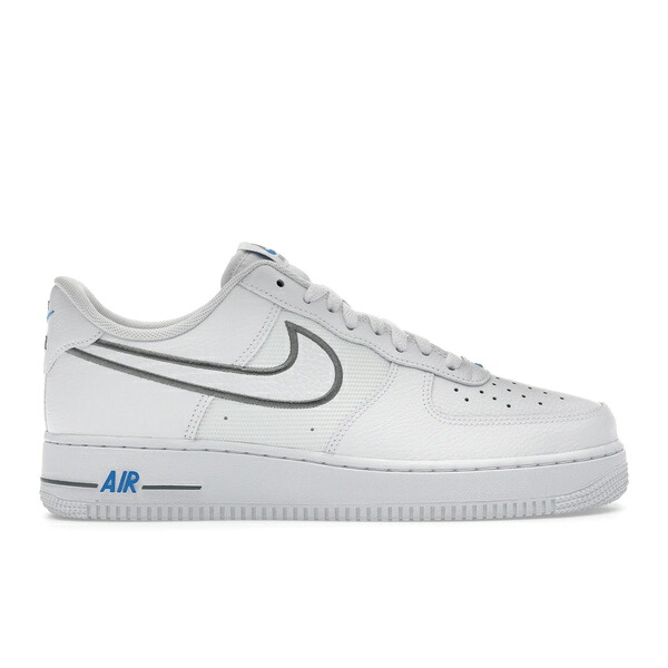 Nike ナイキ メンズ スニーカー  【Nike Air Force 1 Low Cool Grey Photo Blue】  大きさ US_7.5(25.5珊) White/Cool Grey/Light Photo Blue