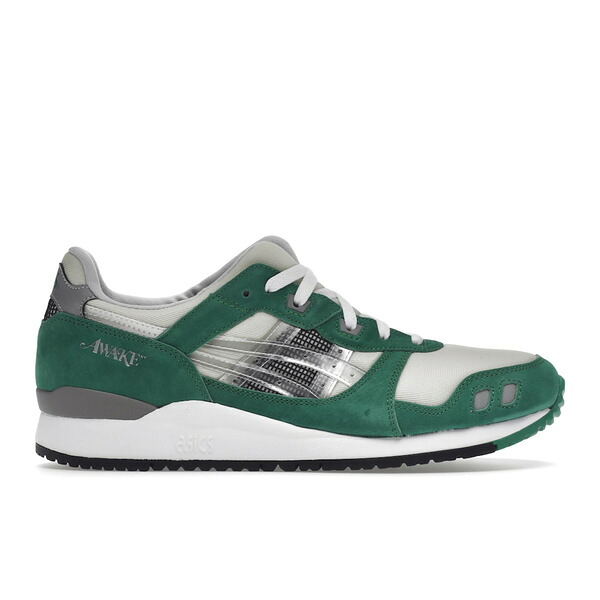 ASICS アシックス メンズ スニーカー  【ASICS Gel-Lyte III OG Awake NY Green Tambourine】  大いさ US_8(26.0糎) Baby\u0027s Breath/Green Tambourine