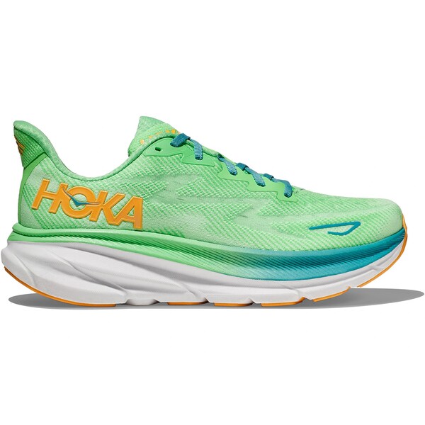 Hoka One One ホカオネオネ メンズ スニーカー  【Hoka One One Clifton 9 Zest Lime Glow】  大きさ US_M_13 Zest/Lime Glow