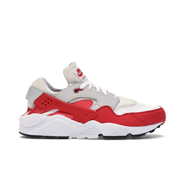 Nike ナイキ メンズ スニーカー  【Nike Air Huarache Run デオキシリボ核酸 CH.1 Red】  大いさ US_8.5(26.5糎) White/Neutral Grey-Sport Red