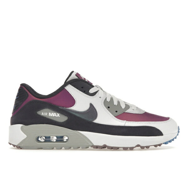 Nike ナイキ メンズ スニーカー  【Nike Air Max 90 Golf Cave Purple】  大きさ US_12(30.0珊) White/Purple Smoke/University Blue/Cave Purple
