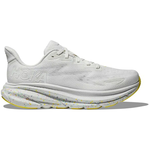 Hoka One One ホカオネオネ メンズ スニーカー  【Hoka One One Clifton 9 White Lemonade】  大きさ US_11(29.0珊) White/Lemonade