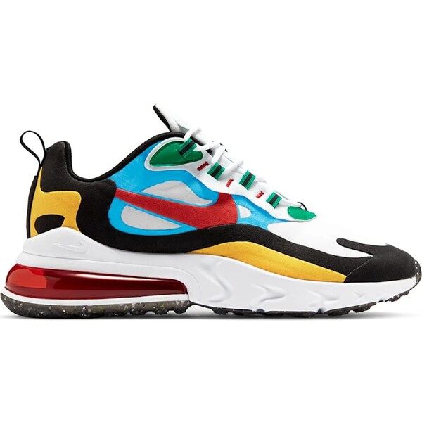 Nike ナイキ メンズ スニーカー  【Nike Air Max 270 React Multi-Color】  大きさ US_8.5(26.5珊) White/University Red-White