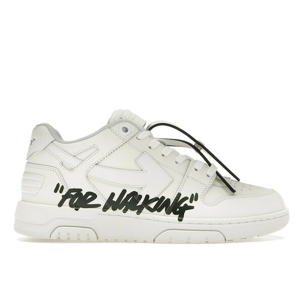 OFF-WHITE 象牙色 メンズ スニーカー  【OFF-WHITE Out Of Office Low For Walking White Black】  大きさ US_12(30.0珊) White