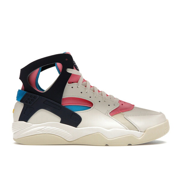Nike ナイキ メンズ スニーカー  【Nike Air Flight Huarache Nike Gear Coral Chalk Laser Blue】  大きさ US_M_13 Sail/Midnight Navy-Coral Chalk-Laser Blue-Speed Yellow-Coconut Milk