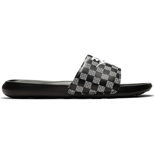 Nike ナイキ メンズ スニーカー  【Nike Victori One Slide Just Do It Checkerboard】  大きさ US_12(30.0珊) Black/White