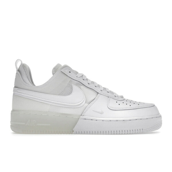 Nike ナイキ メンズ スニーカー  【Nike Air Force 1 React Triple White】  大きさ US_8(26.0珊) White/White/White